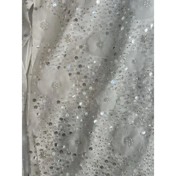 Show Me Your Mumu Wedding Skirt Love Letter Floral, Sequin, SZ S NWT - Picture 4 of 8